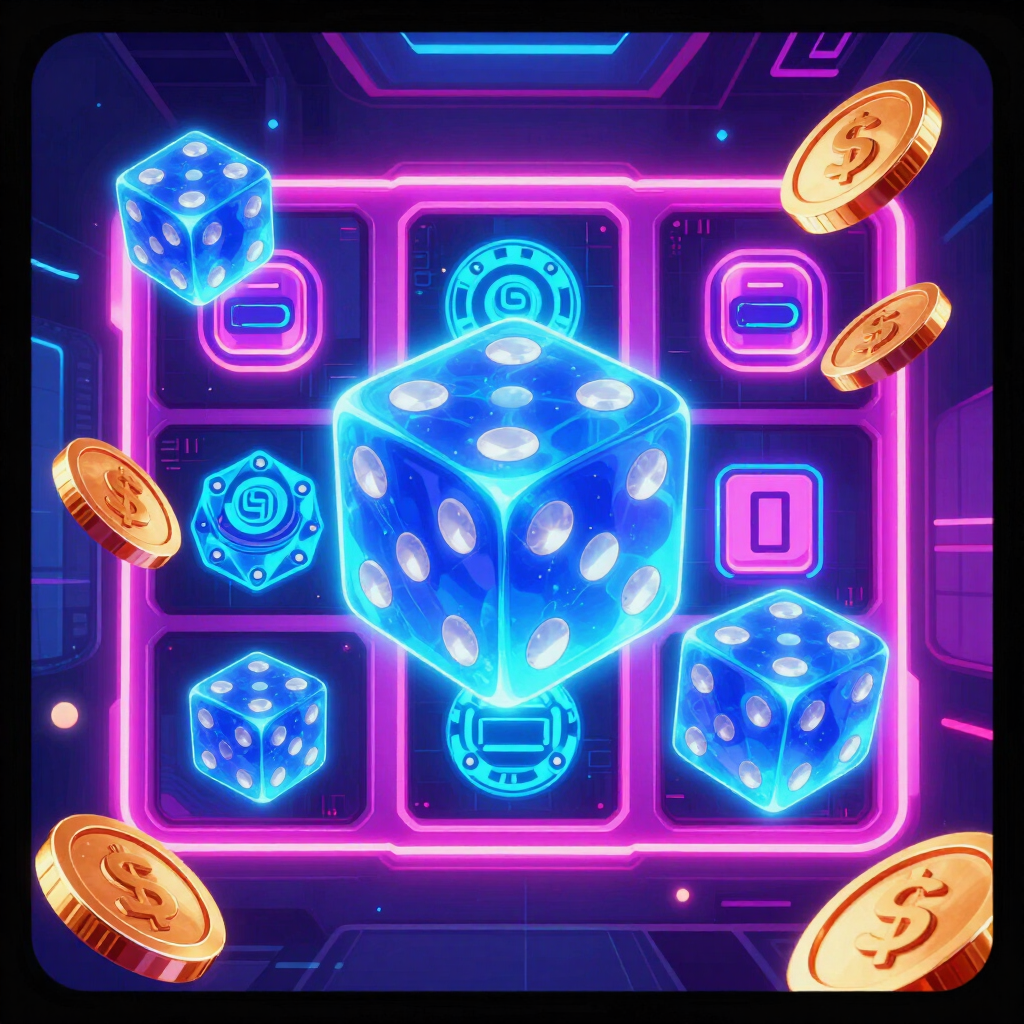 Neon Dice
